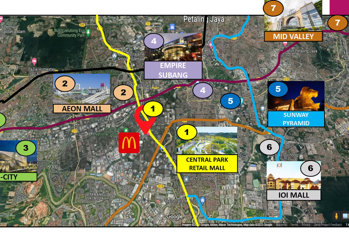 Rumah selangorku in subang - project name HARMONI TWL location