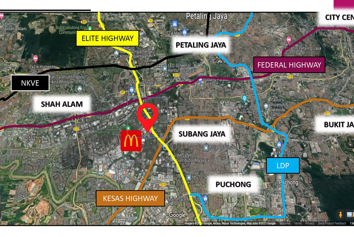 Rumah selangorku in subang - project name HARMONI TWL location