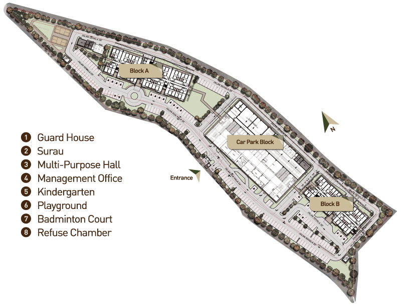 Rumah Selangor at Subang Usj - Harmoni TWL siter Plan